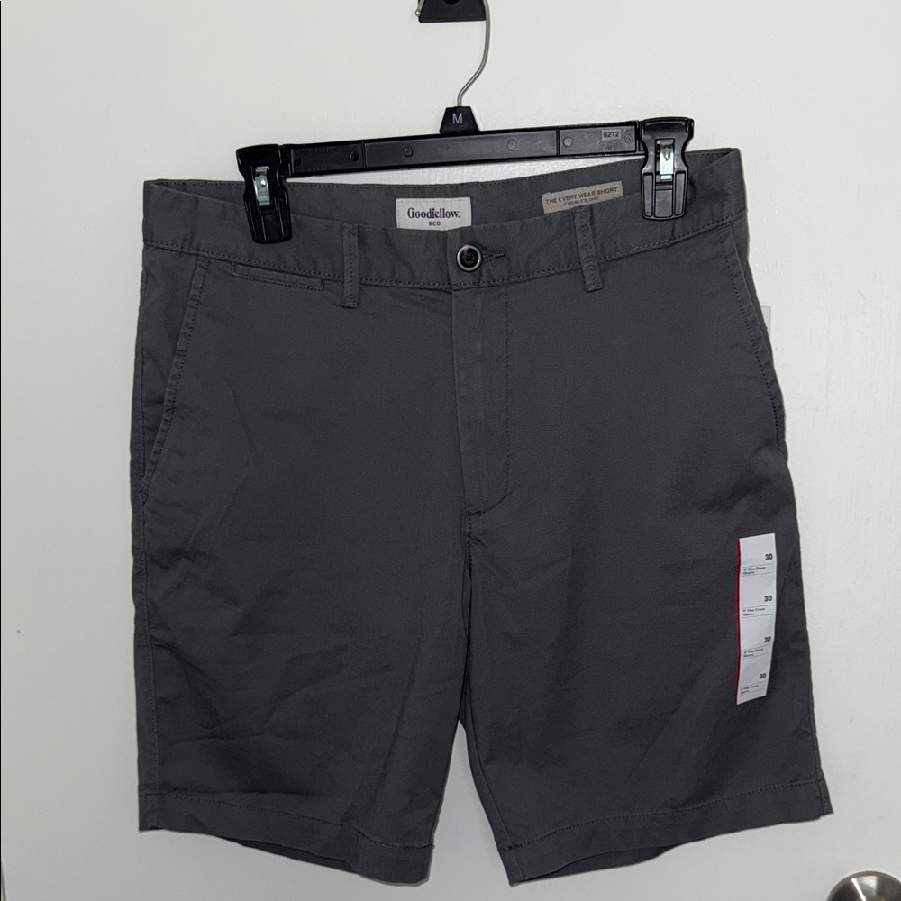 Goodfellow & Co Men's Charcoal Flat Front Shorts